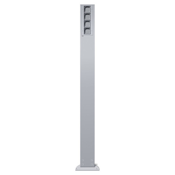Gira 135626 E-Säule 4x Leereinheit 1600 mm Gira Energiesäule F Alu