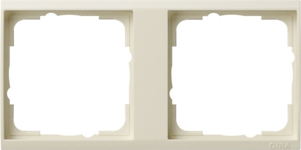 Gira 1462721 Zwischenrahmen 2-fach Gira Event Klar Cremeweiß