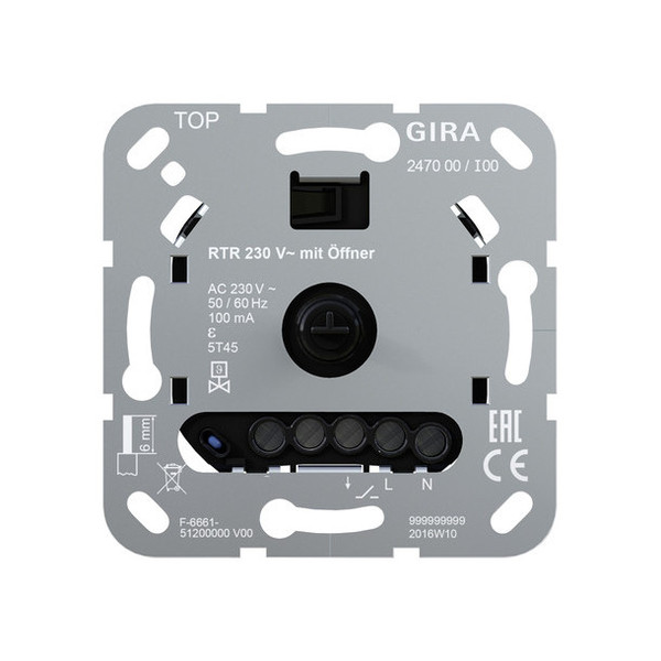 Gira 247000 RTR 230 V Öffner Einsatz