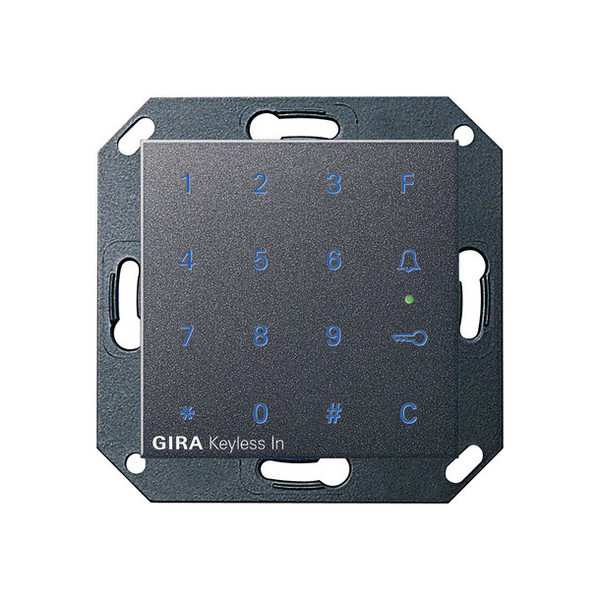 Gira 260528 Gira Keyless In Codetastatur System 55 Anthrazit