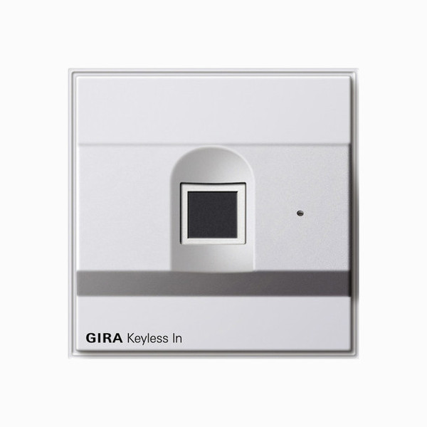 Gira 261766 Gira Keyless In Fingerprint-Leseeinheit Gira TX_44 Reinweiß
