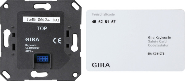 Gira 263500 Einsatz Codetastatur Gira Keyless In