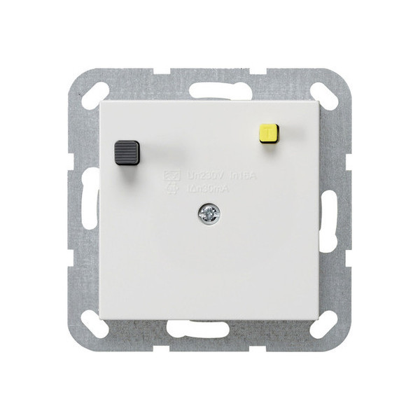Gira 266403 FI-Schutzschalter 30 mA System 55 Reinweiß