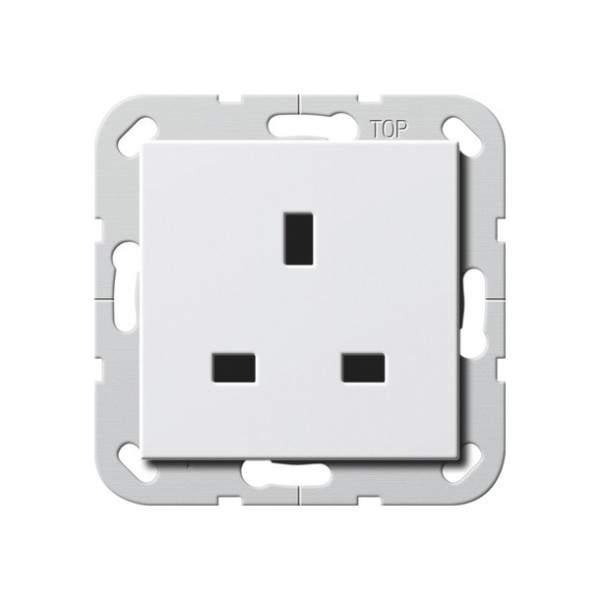 Gira 277603 Steckdose BS 13 A SH System 55 Reinweiß