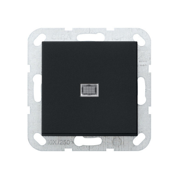 Gira 2834005 Wipp-Kontroll BS 20 AX Aus 2-polig System 55 Schwarz m