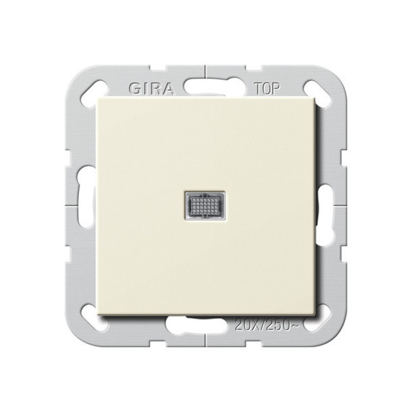 Gira 283401 Wipp-Kontroll BS 20 AX Aus 2-polig System 55 Cremeweiß