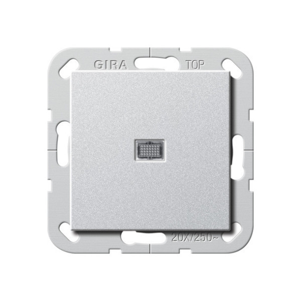 Gira 283426 Wipp-Kontroll BS 20 AX Aus 2-polig System 55 F Alu
