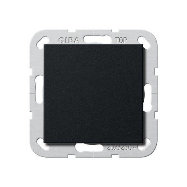 Gira 2836005 Wippschalter BS 20 AX Aus 2-polig System 55 Schwarz m