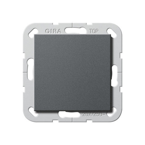 Gira 283628 Wippschalter BS 20 AX Aus 2-polig System 55 Anthrazit