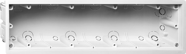 Gira 289900 Gerätedose 4-fach flach Gira E2