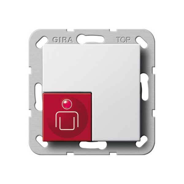 Gira 290003 Ruftaster System 55 Reinweiß