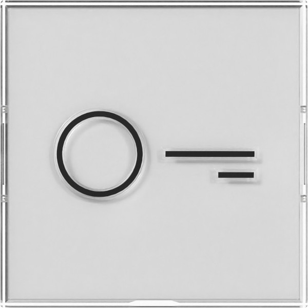 Gira 321800 Wippe Beschriftungsfeld + Symbol Tür groß tastbar System 55 Farbneutral