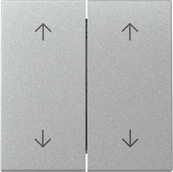 Gira 329726 Wippe 2-fach Pfeile System 55 F Alu