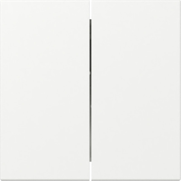 Gira 349527 Wippe 2-fach gerade System 55 Reinweiß m