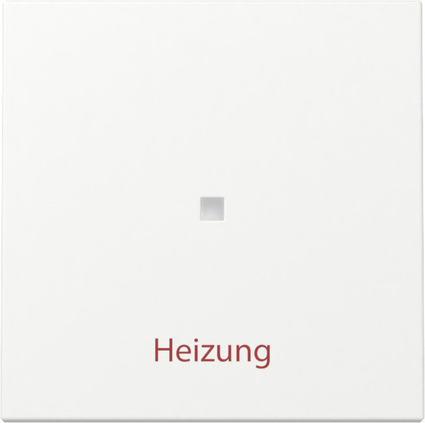 Gira 367827 Wippe Kontrollfür + Heizung Ein/Aus System 55 Reinweiß m