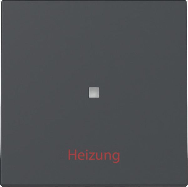 Gira 367828 Wippe Kontrollfür + Heizung Ein/Aus System 55 Anthrazit