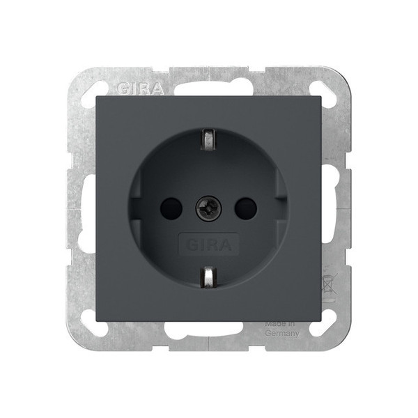Gira 445328 SCHUKO-Steckdose SP System 55 Anthrazit