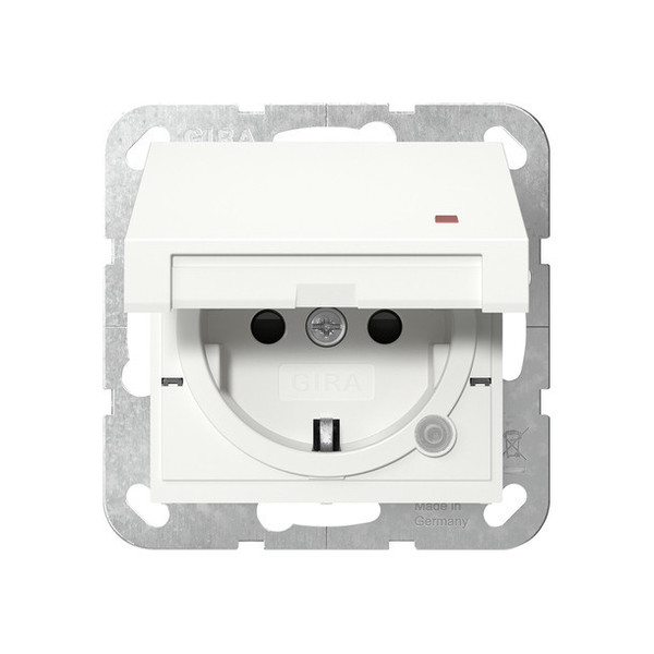 Gira 455203 SCHUKO-Steckdose KD Kontroll + SP System 55 Reinweiß