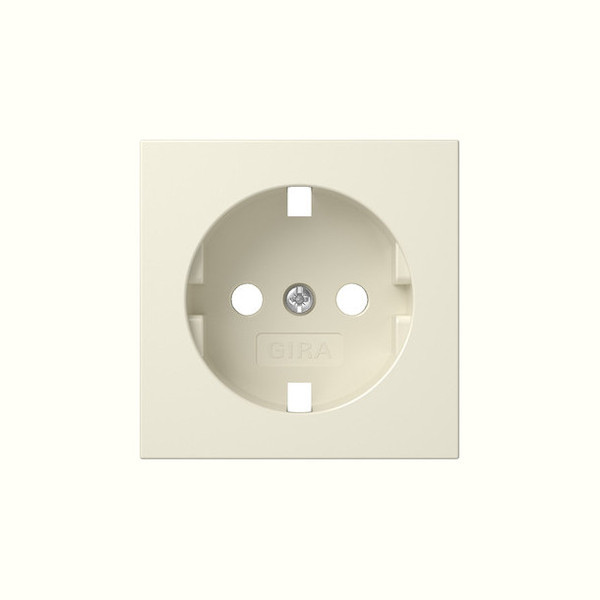 Gira 492001 Abdeckung SCHUKO-Steckdose System 55 Cremeweiß