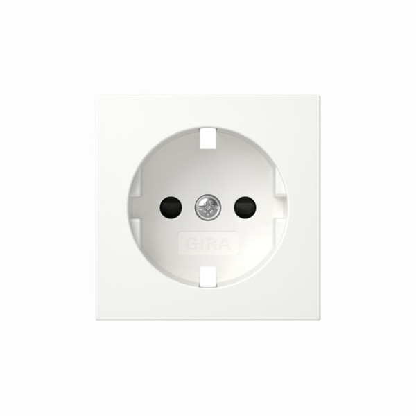 Gira 492103 Abdeckung SCHUKO-Steckdose SP System 55 Reinweiß