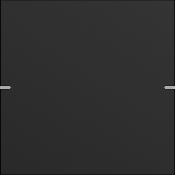 Gira 5021905 Wippenset 1-fach Tastsensensor 4.95 Alum.Schwarz m(lack.)