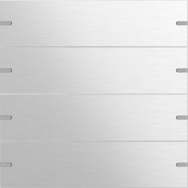 Gira 502417 Wippenset 4-fach Tastsensensor 4.95 Aluminium(elox.)