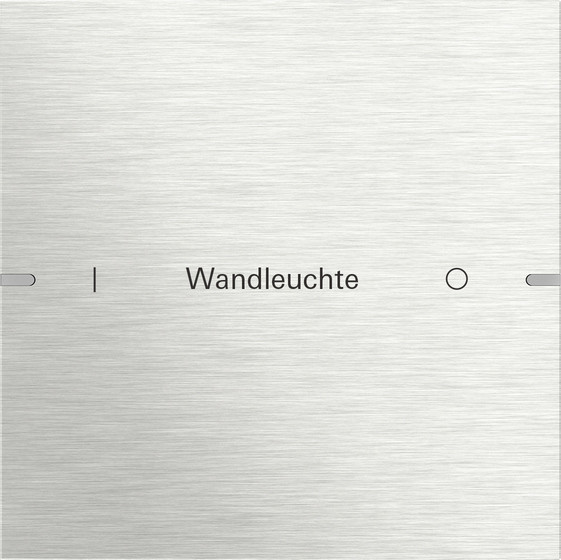 Gira 5031219 Wippenset 1-fach individuell Tastsensensor 4.95 Edelstahl