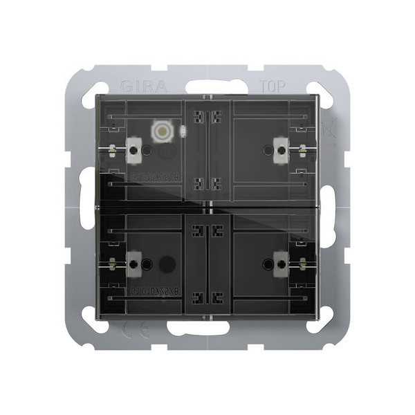 Gira 504200 Tastsensensor 4.55 Komfort 2-fach OneKNX