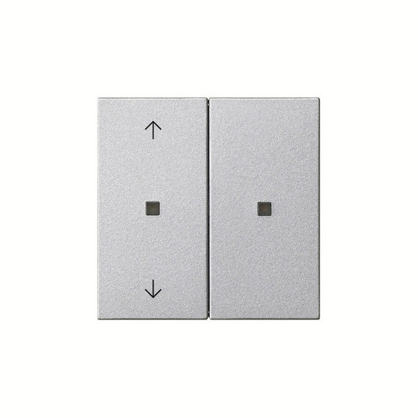 Gira 510826 RF BedienAufsatz 2-fach Pfeile KNX System 55 F Alu