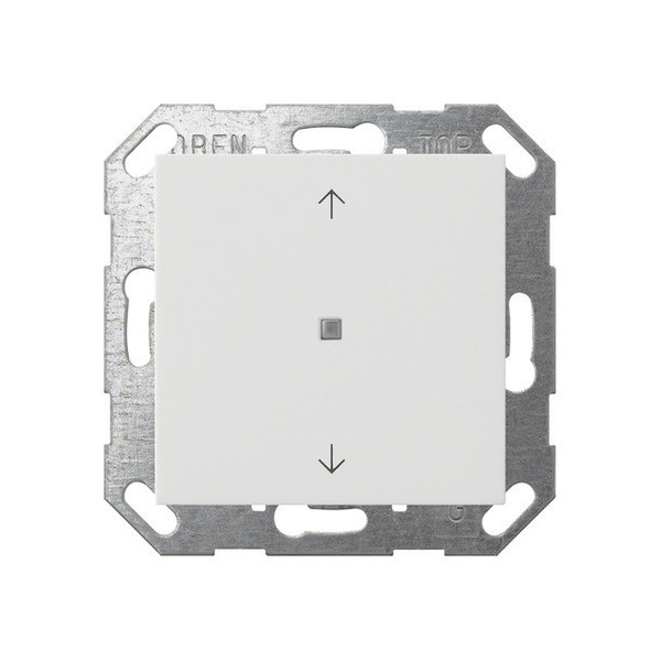 Gira 517203 Taster Wippe 1-fach Pfeile OneKNX System 55 Reinweiß