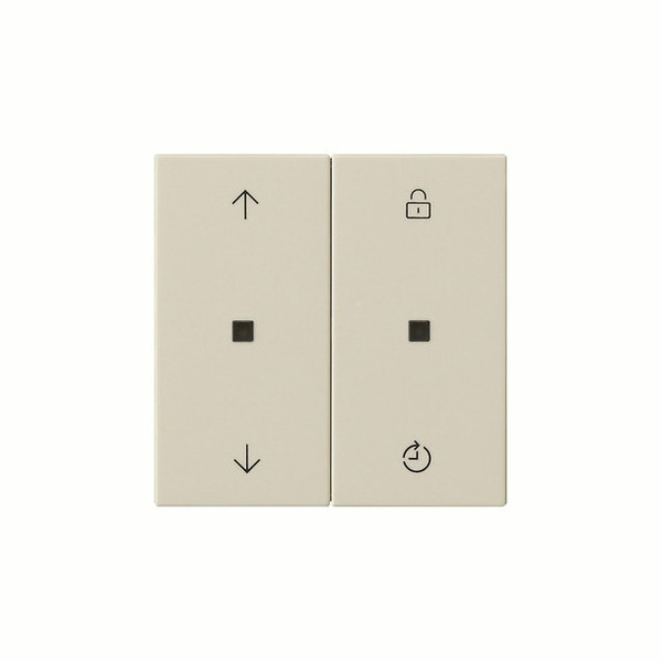 Gira 536301 S3000 BedienAufsatz Memory Pfeile System 55 Cremeweiß