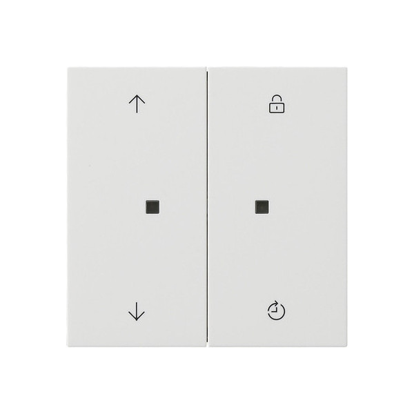 Gira 5363112 S3000 BedienAufsatz Memory Pfeile Flächenschalter Reinweiß