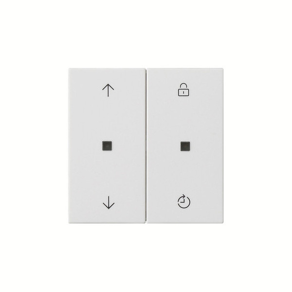 Gira 536327 S3000 BedienAufsatz Memory Pfeile System 55 Reinweiß m