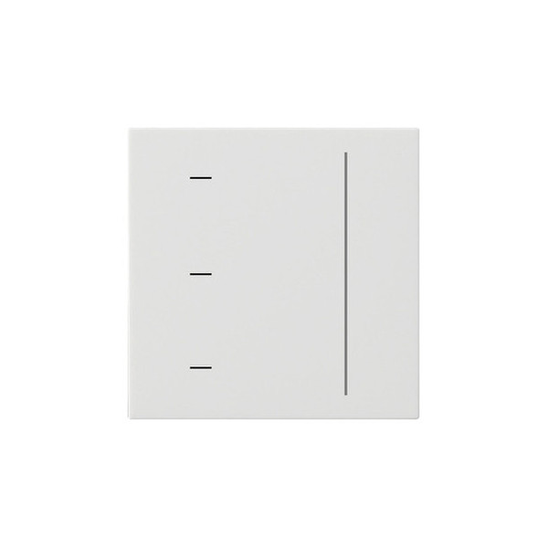 Gira 536503 S3000 TouchAufsatz System 55 Reinweiß