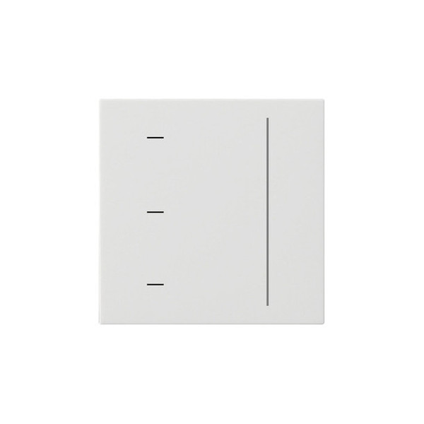 Gira 536527 S3000 TouchAufsatz System 55 Reinweiß m