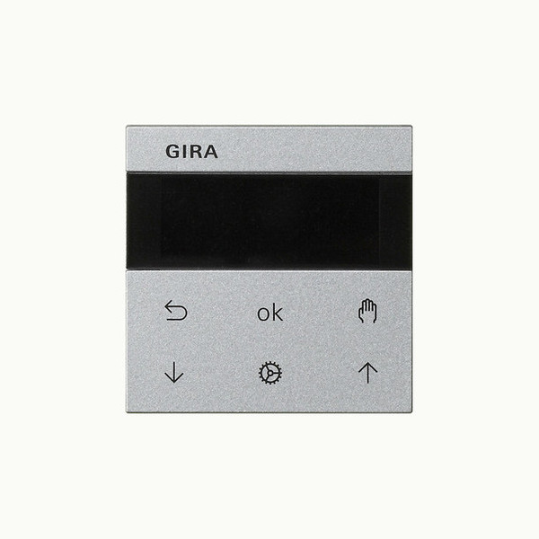 Gira 536626 S3000 Jal.-/Schaltuhr Display System 55 F Alu