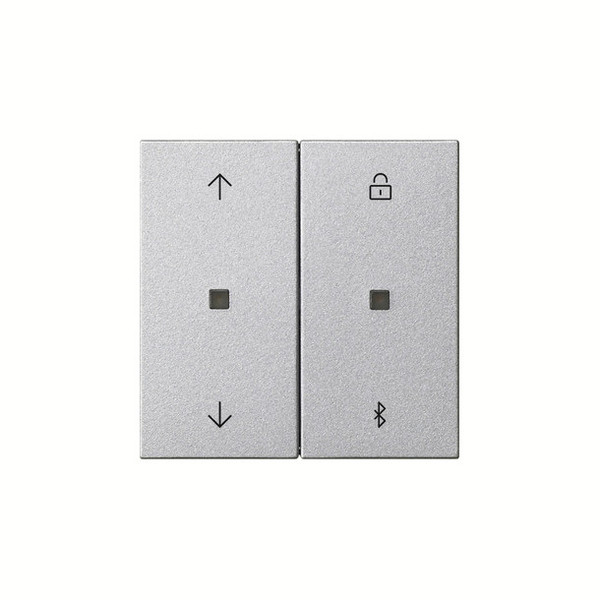 Gira 536726 S3000 Jal.-/Schaltuhr Bluetooth Pfeile System 55 F Alu
