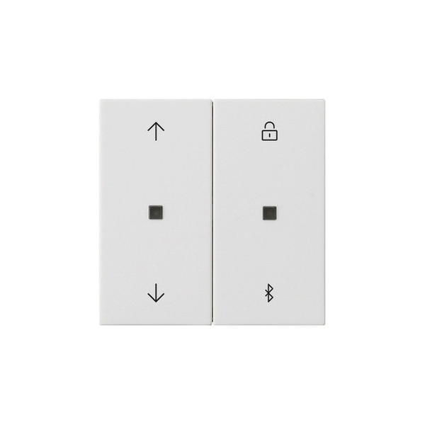 Gira 536727 S3000 Jal.-/Schaltuhr Bluetooth Pfeile System 55 Reinweiß m