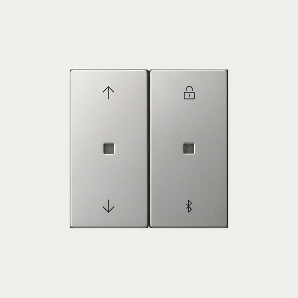 Gira 5367600 S3000 Jal.-/Schaltuhr Bluetooth Pfeile System 55 Edelstahl
