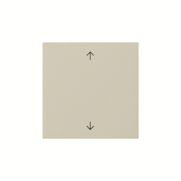 Gira 538901 Wippe 1-fach Pfeile System 55 Cremeweiß