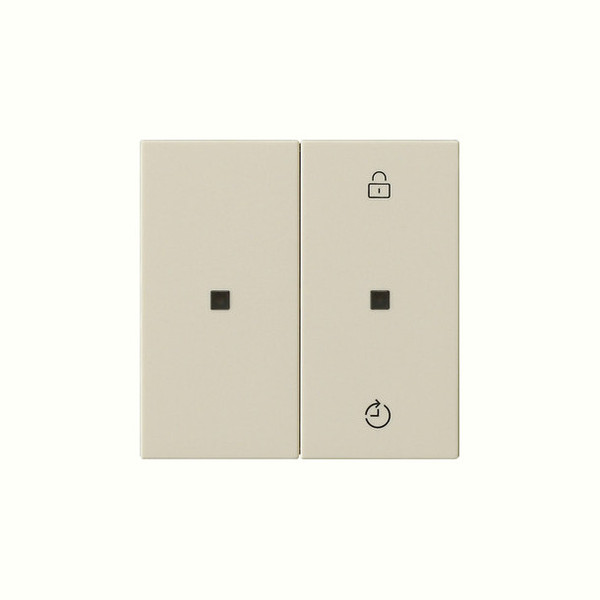 Gira 549301 Gira eNet Funk BedienAufsatz Memory System 55 Cremeweiß