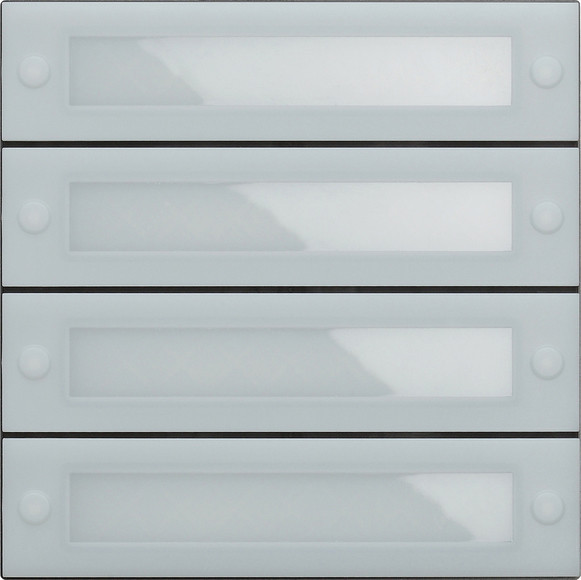 Gira 5539000 Ruftastenmodul 4-fach IBN-Tasten System 106