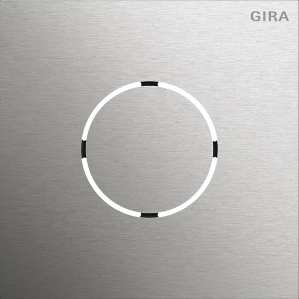 Gira 5578914 Frontplatte Sprachmodul System 106 Edelstahl V4A