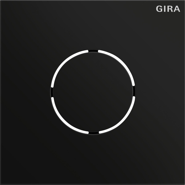 Gira 5578925 Frontplatte Sprachmodul System 106 Schwarz m