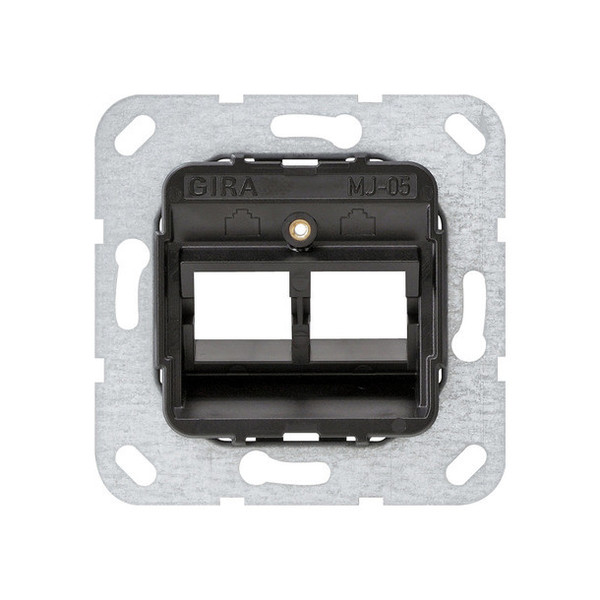Gira 560500 Modular-Jack-05 2-fach Tragring