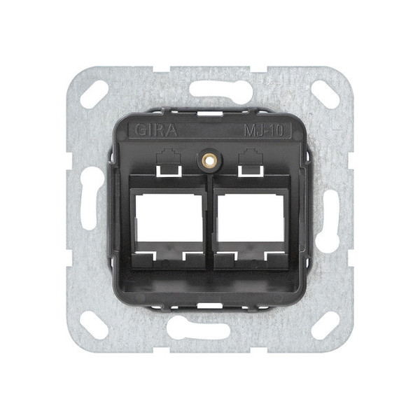 Gira 561000 Modular-Jack-10 2-fach Tragring