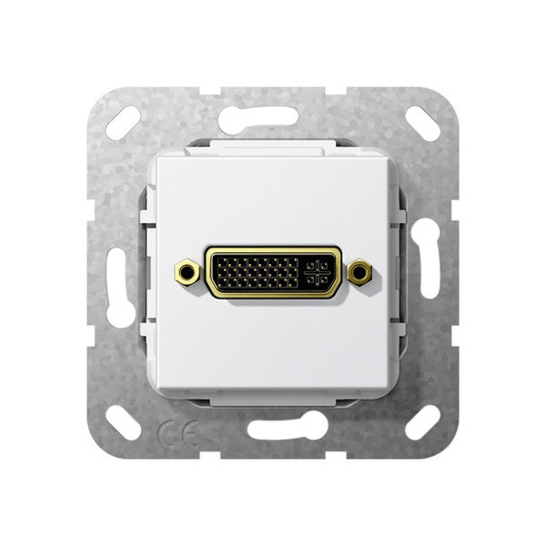 Gira 564403 DVI (24+5) Kpl. Einsatz Reinweiß