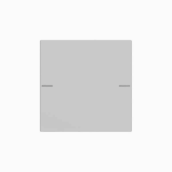 Gira 5751015 Wippenset 1-fach Tastsensensor 4.55 Grau m