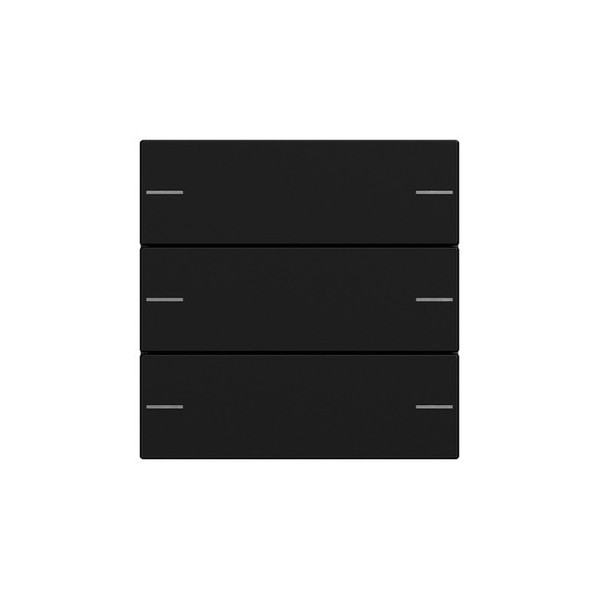 Gira 5753005 Wippenset 3-fach Tastsensensor 4.55 Schwarz m