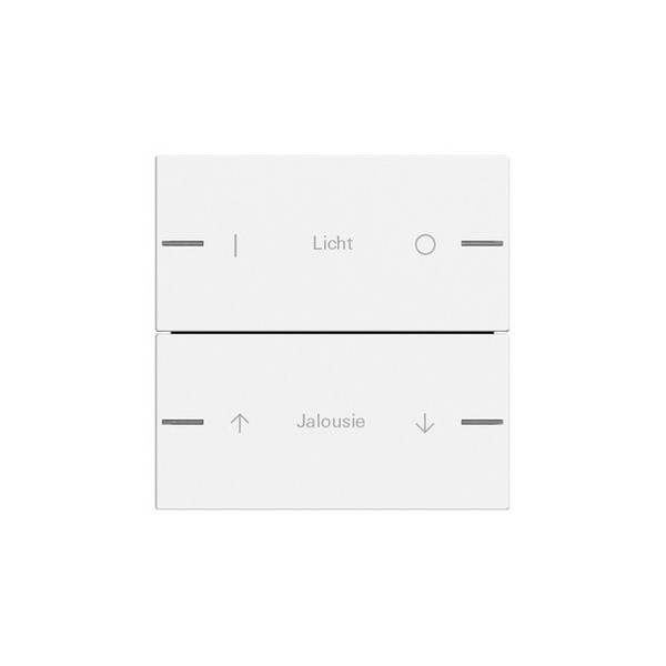 Gira 576227 Wippenset 2-fach individuell Tastsensensor 4.55 Reinweiß m